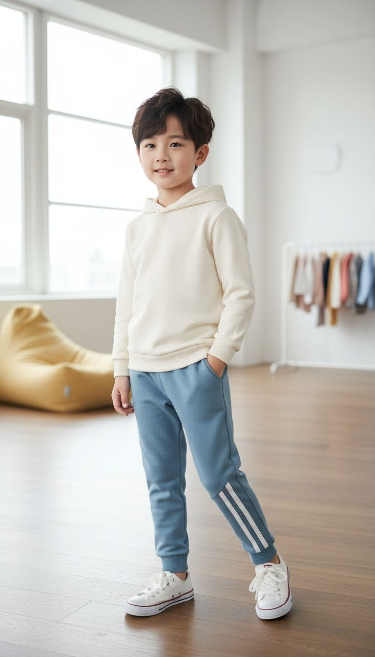 Sporty Basics: Stripe Detail Jogger Pants