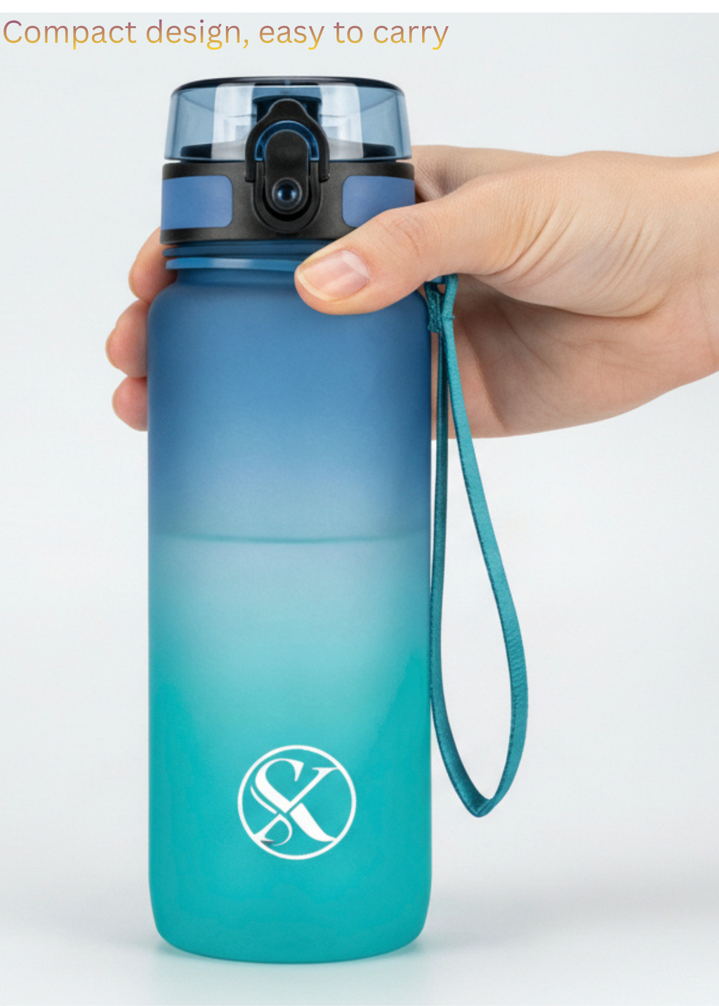 The Aurora Custom Sports Water Bottle - 500 ml