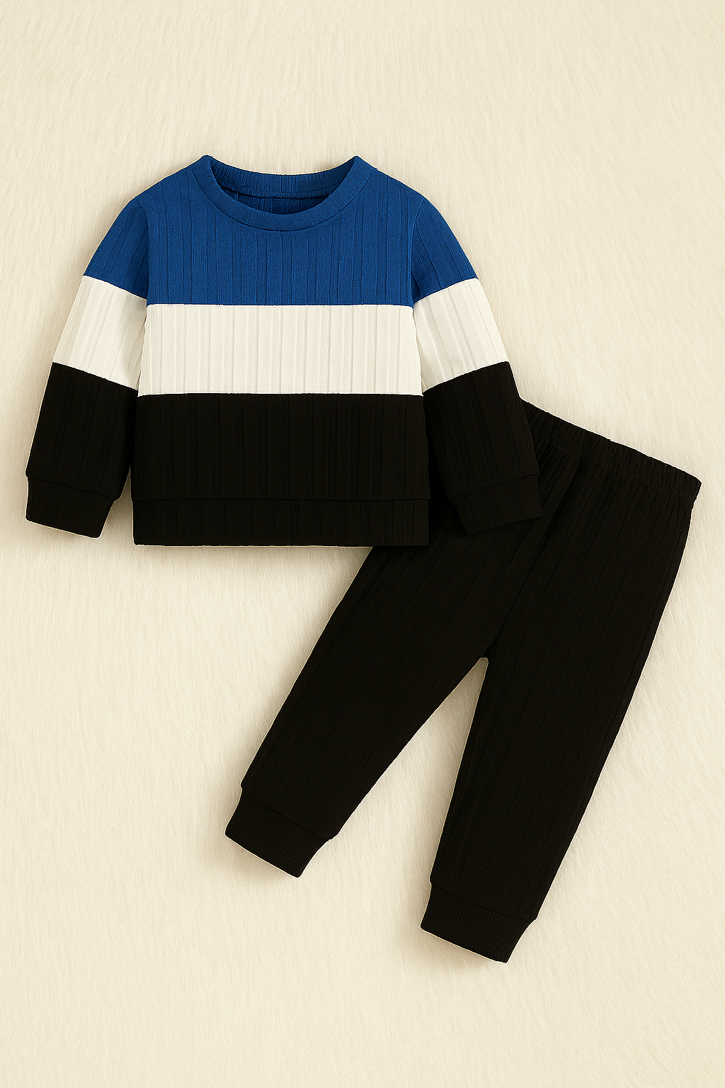 Bold Stripes Knit Set