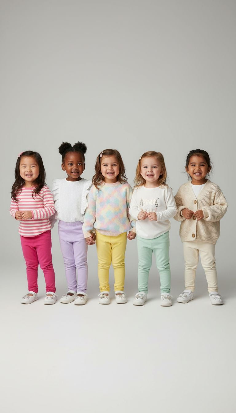 Bright Basics Leggings – 5-Pack