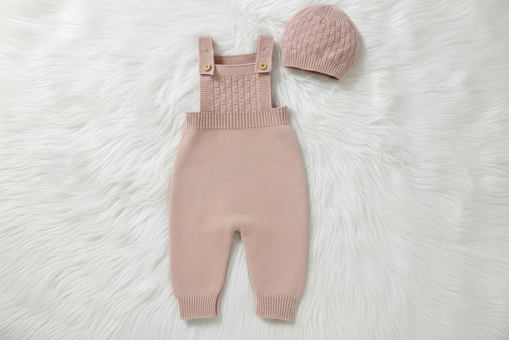 Knit Romper Set – Cozy Style for Your Little One