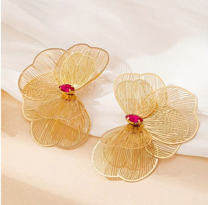Flower Stud Earrings