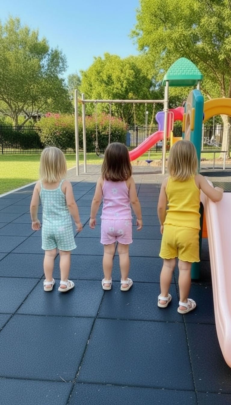 Girls’ Spaghetti‑Strap Tank & Shorts Set – 3‑Pack