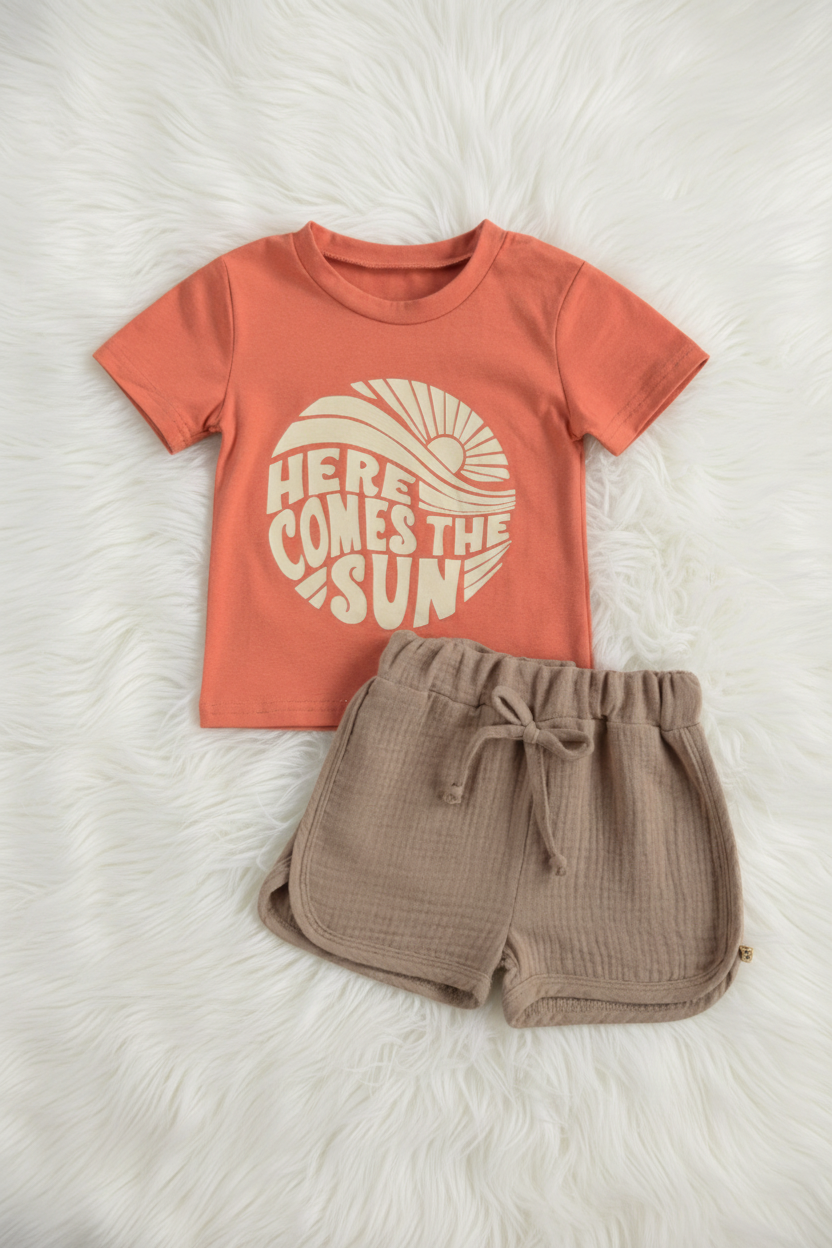 Boho Toddler Outfit Set