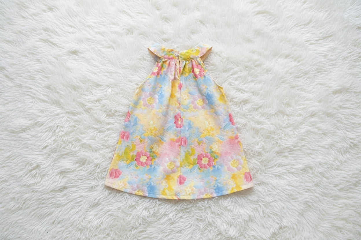 Pastel Floral Summer Dress