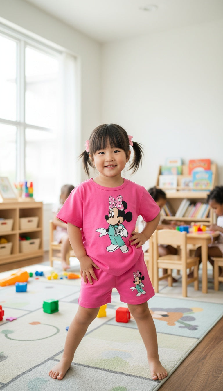 Minnie Mouse Tee & Shorts Set