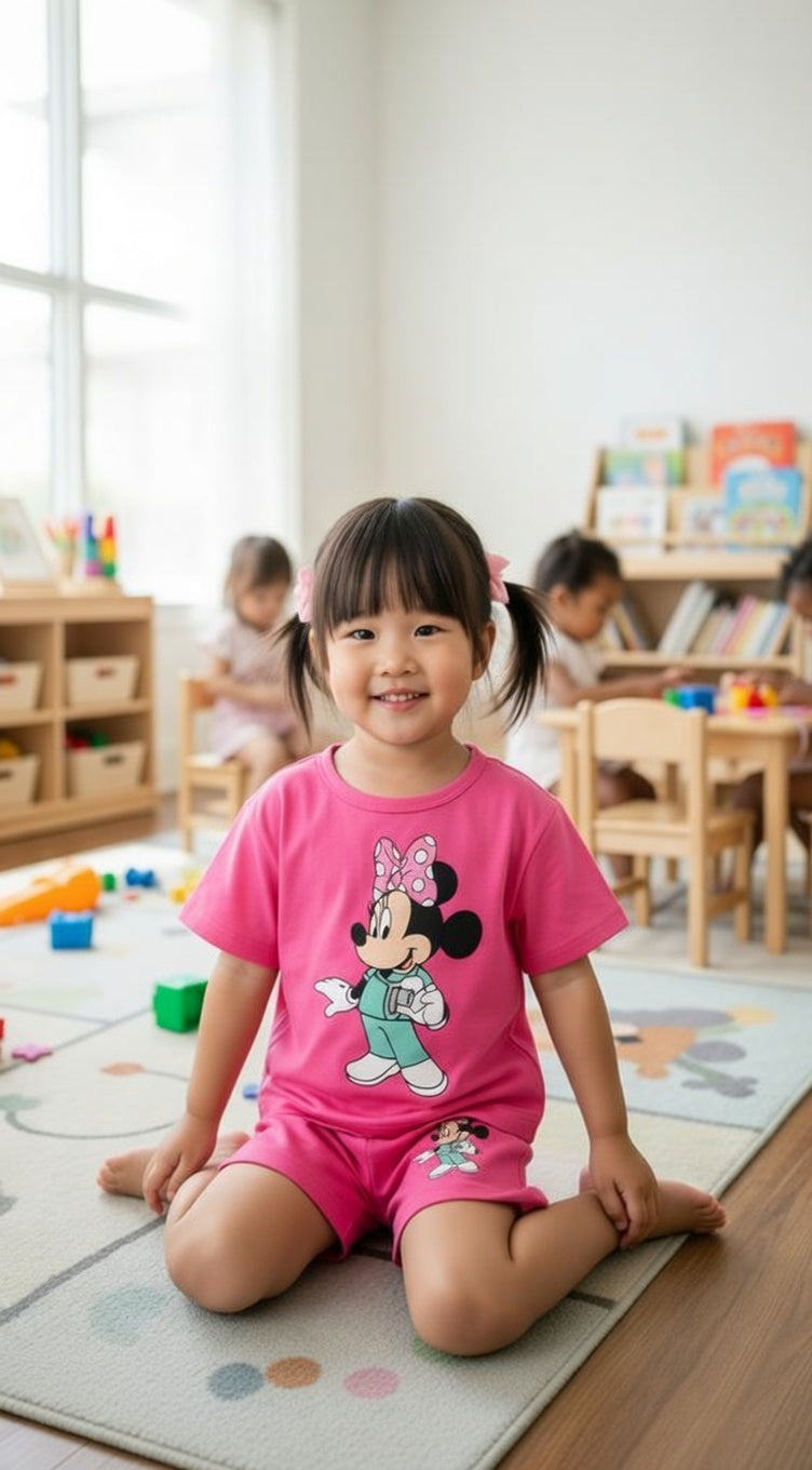 Minnie Mouse Tee & Shorts Set
