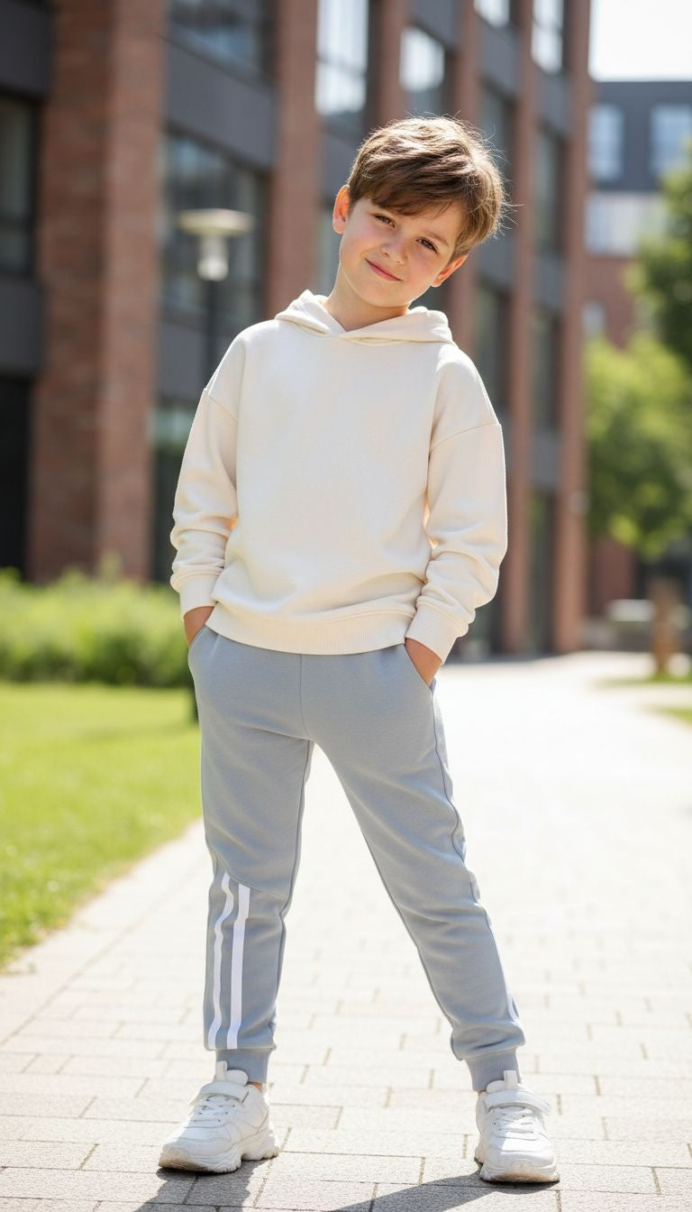 Sporty Basics: Stripe Detail Jogger Pants